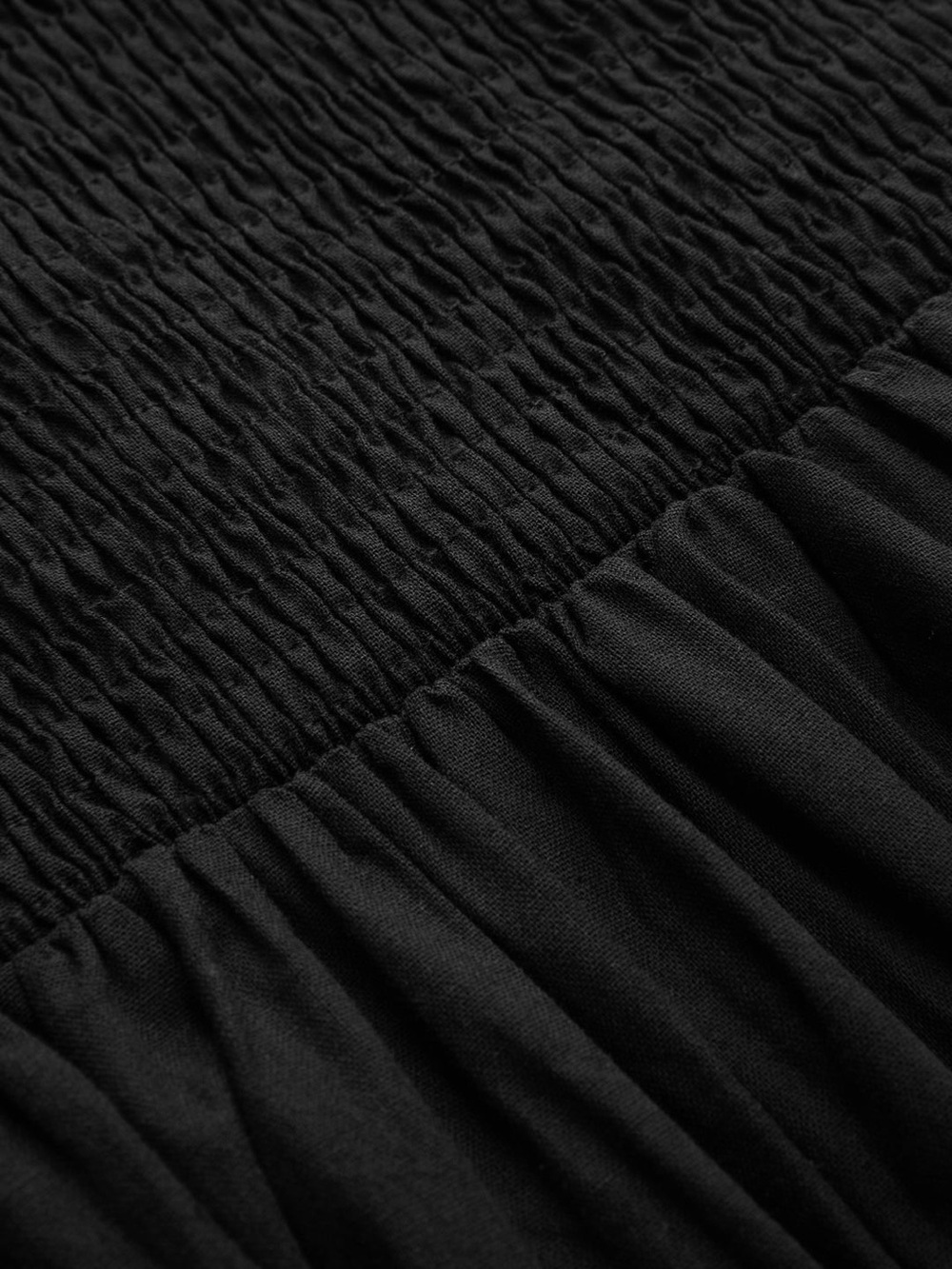 Commense Cotton Sleeveless Pockets Cutout Long Dress in Black size Small. NWT - Picture 6 of 7